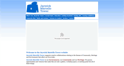 Desktop Screenshot of jaywickmartellotower.org
