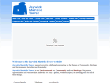 Tablet Screenshot of jaywickmartellotower.org